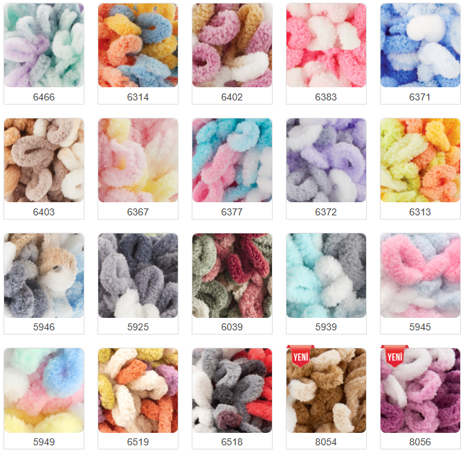 Alize Puffy Fine Color